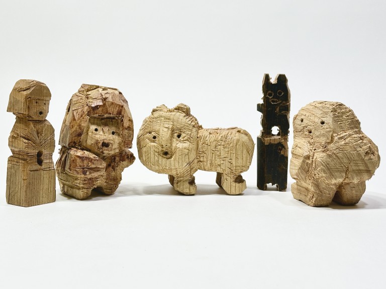 矢部裕輔 My carvings  小さな彫刻 small pieces